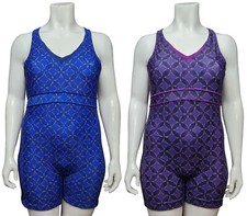 ACCLAIM Marseilles Ladies Classic Fit Boy Leg Swim Costume Pacific Print 2025