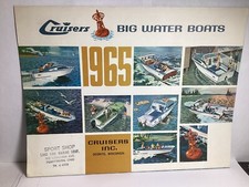 1965 ORIG BROCHURE “CRUISERS