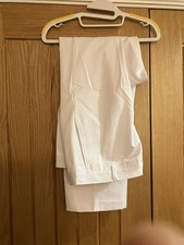 Men’s white Bowls Trousers