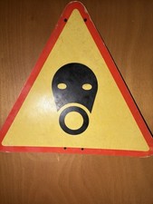 Gas Mask Sign