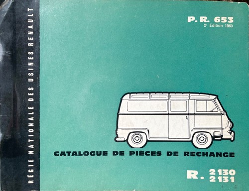 Renault estafette r2130 r2131 - renault,