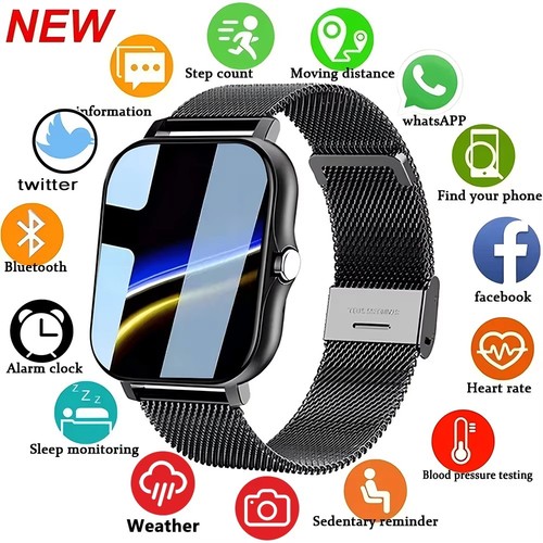 Smart watch men women - men, fitness