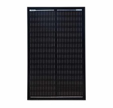 50w Black Solar Panel Mono-Crystalline PV Photo-voltaic Boat Caravan Home