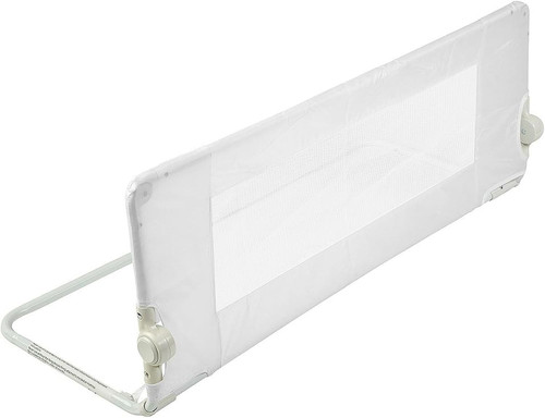 White bed rail guard for - , kids