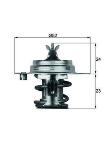 Mahle engine thermostat - thermostat, for