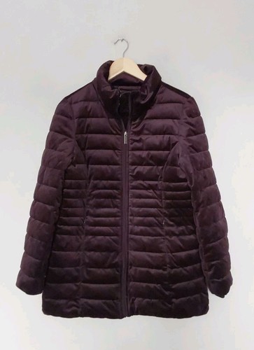 Centigrade faux velvet puffer - faux,