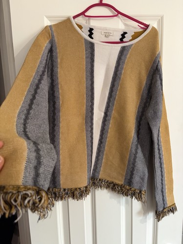 River island 100 wool striped - river, 100%