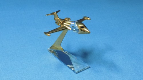 Crystal glass plane - crystal,