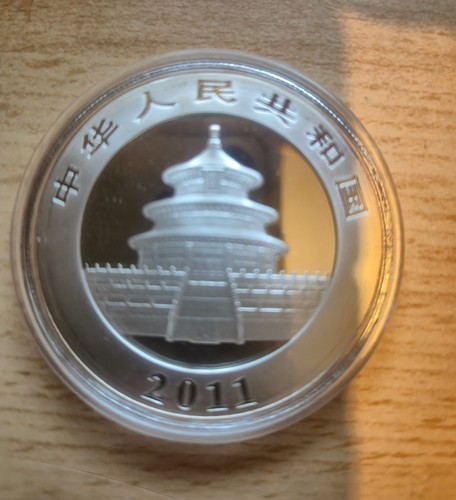 2011 panda silver coin 1oz - 2011,