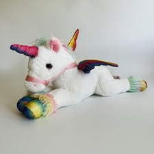 Keel Toys Soft Toy Cuddly Plush Unicorn Pegasus Mythical Horse Animal 20”