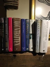 9x Books Royal Family Bios