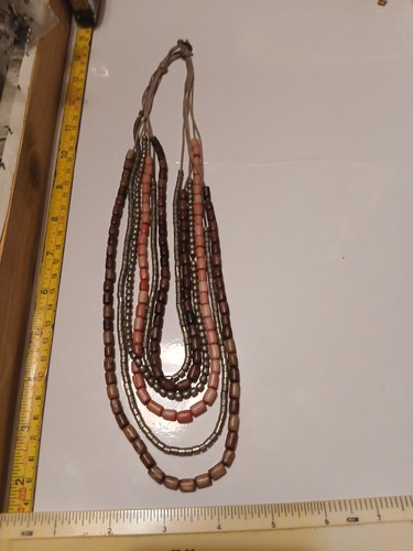 Fat face stone beaded - face,