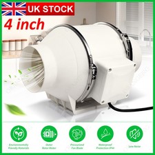 4" Inch Silent Extractor Fan