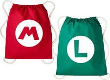 Mario and Luigi Drawstring