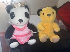 Sooty & soo 10" seated soft toys