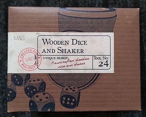 Sheesham wooden dice - sheesham,