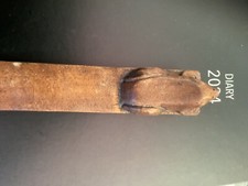 vintage wooden frog door stop