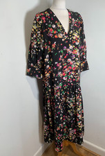 H&M maxi midi tiered dress XS