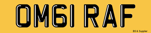 Raf registration number - registration,