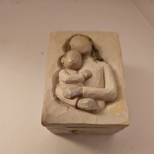 ●WILLOW TREE●Mother and Child~Trinket Jewellery/Keepsake Box Demdaco Susan Lordi