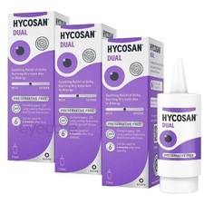 3x Hycosan Dual Eye Drops -