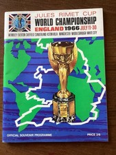 1966 World Cup Tournament Programme, (England Winners nearly 60 Years Ago)