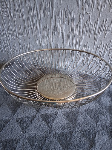 Vintage chrome plated - chrome, wire