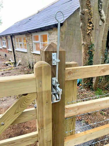 Equestrian gate latch bar - equestrian,