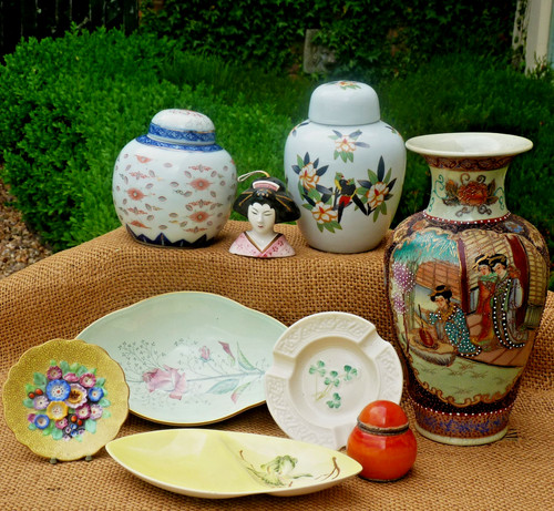 Job lot chinese vase - chinese,