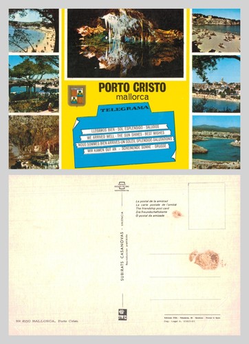 Postcard porto cristo - postcard,