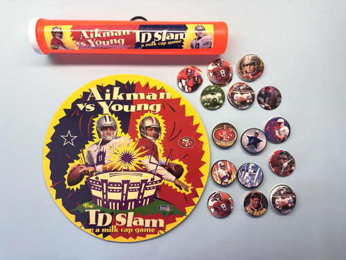 Pogs troy aikman - pogs, vs