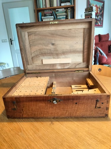 Watchmakers lathe box - watchmakers, a