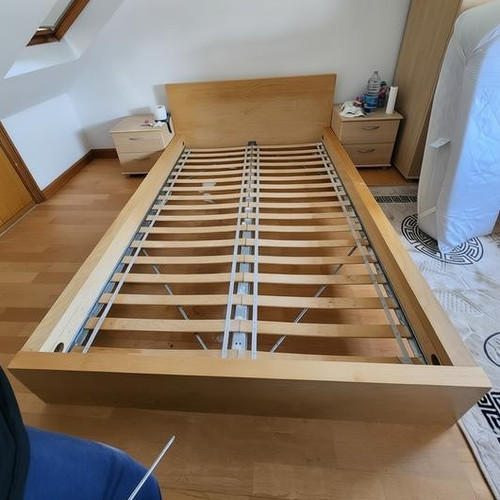 Ikea malm double - malm, frame