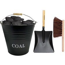 COAL BUCKET SHOVEL & BRUSH