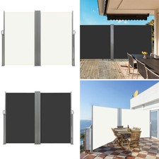 Retractable Side Awning Shade Terrace Privacy Screen Blind Automatic Roll-back