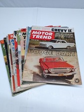 1962 Motor Trend Magazines