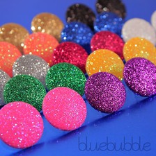 FUNKY LARGE 20mm ROUND GLITTER