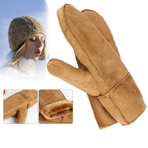 Winter lady mittens - lady,