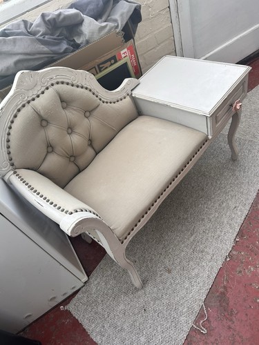 Vintage gossip bench - vintage, bench'
