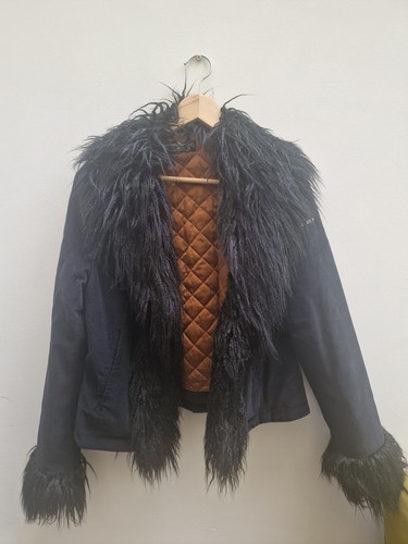 Superdry crop cord afghan - crop,
