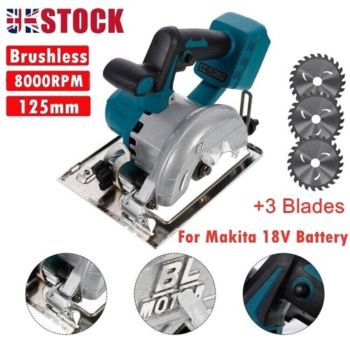 125mm brushless cordless - brushless, 5"