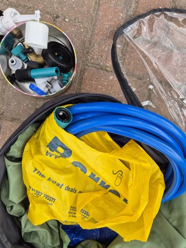Caravan serviced pitch hoses - caravan,