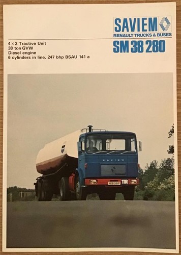 Renault saviem sm38 280 - renault,