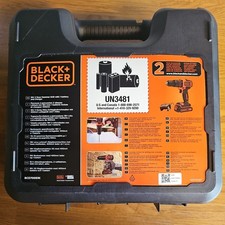 Black And Decker 18V Cordless Hammer Drill with Battery, Charger,  BCD700S1K-GB