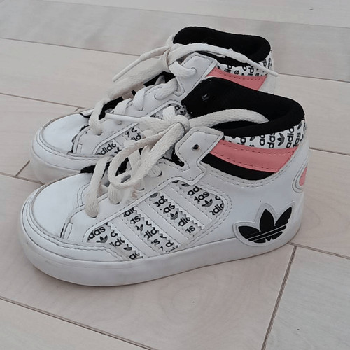 Adidas toddler pink black - pink,