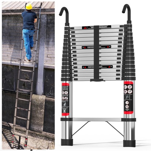Telescopic ladder stainless - telescopic,