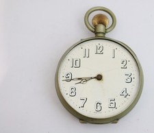 Antique Large Goliath Omega Pocket Watch 75mm diameter 8 Day WORKING