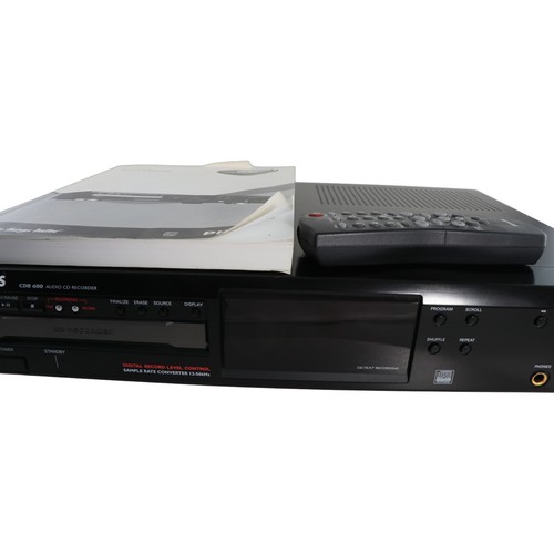 Philips cdr600 audio - audio, cd