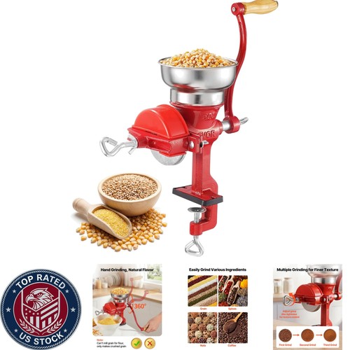 Versatile hand crank grain - versatile, hand-crank