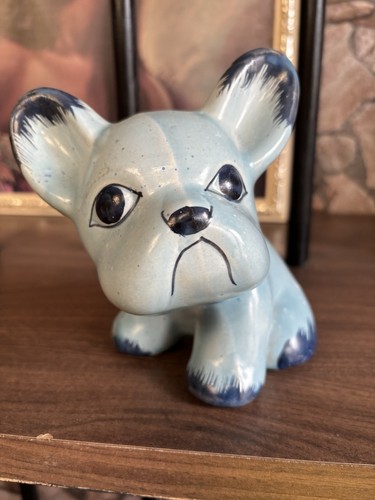 Vintage denby french bulldog - french,